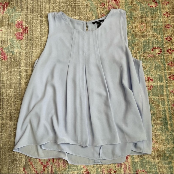Forever 21 Blue Tank Top - Picture 1 of 7